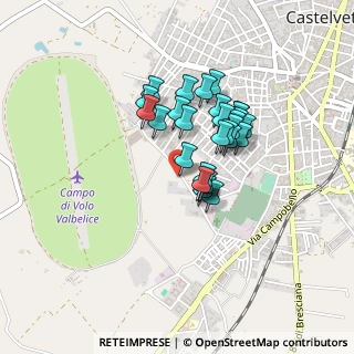 Mappa Via Natalino Sapegno, 91022 Castelvetrano TP, Italia (0.35857)