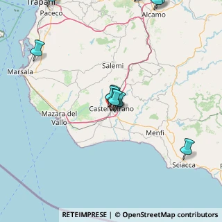 Mappa Via Mafalda di Savoia, 91022 Castelvetrano TP, Italia (27.06933)