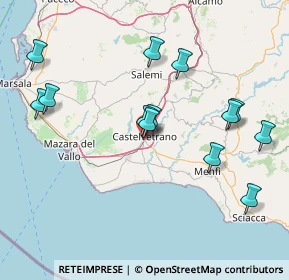 Mappa Via Mafalda di Savoia, 91022 Castelvetrano TP, Italia (18.12385)
