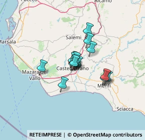 Mappa Via Mariano Santangelo, 91022 Castelvetrano TP, Italia (8.30467)