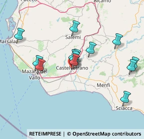 Mappa Via Mariano Santangelo, 91022 Castelvetrano TP, Italia (15.90231)