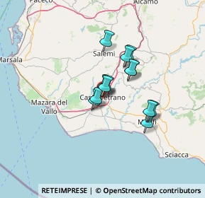 Mappa Via Selinunte, 91022 Castelvetrano TP, Italia (9.85538)