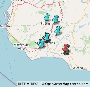 Mappa Via Selinunte, 91022 Castelvetrano TP, Italia (9.07067)