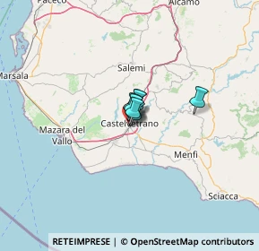 Mappa Via Selinunte, 91022 Castelvetrano TP, Italia (28.90632)