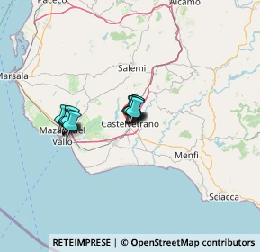 Mappa Via Selinunte, 91022 Castelvetrano TP, Italia (9.98923)