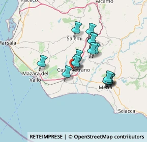 Mappa Via Selinunte, 91022 Castelvetrano TP, Italia (12.06063)