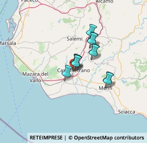 Mappa Via Selinunte, 91022 Castelvetrano TP, Italia (9.53273)