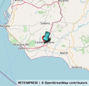 Mappa Via Selinunte, 91022 Castelvetrano TP, Italia (21.06909)