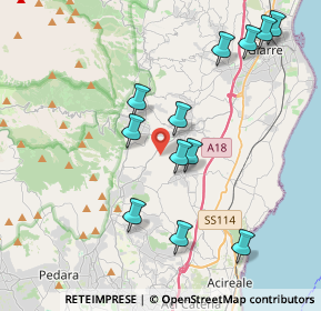 Mappa Via Ardichetto, 95019 Zafferana Etnea CT, Italia (4.5525)