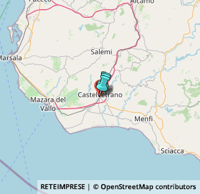 Mappa Via Selinunte, 91022 Castelvetrano TP, Italia (41.20615)