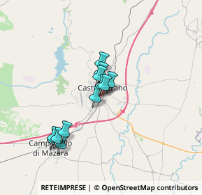 Mappa Via Selinunte, 91022 Castelvetrano TP, Italia (3.0325)