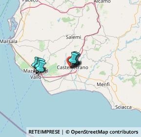 Mappa Via Tolomeo, 91022 Castelvetrano TP, Italia (9.53846)