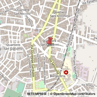 Mappa Piazza Regina Margherita, 45, 91022 Castelvetrano, Trapani (Sicilia)
