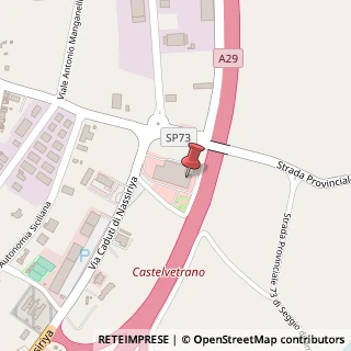 Mappa Via Caduti di Nassirya, Snc, 91022 Castelvetrano, Trapani (Sicilia)