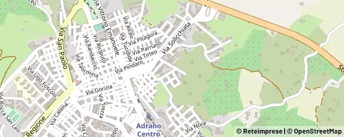 Mappa Adrano