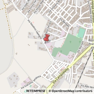 Mappa Via Natalino Sapegno, 8, 91022 Castelvetrano, Trapani (Sicilia)