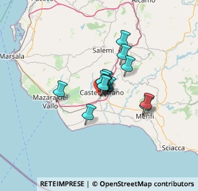 Mappa Via Natalino Sapegno - dir. Nord-Ovest, 91022 Castelvetrano TP, Italia (7.92214)