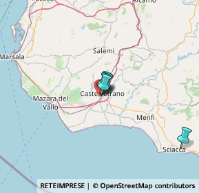 Mappa Via Natalino Sapegno - dir. Nord-Ovest, 91022 Castelvetrano TP, Italia (30.30167)