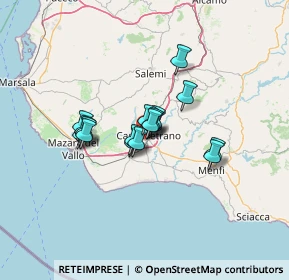 Mappa Via Natalino Sapegno - dir. Nord-Ovest, 91022 Castelvetrano TP, Italia (9.61941)