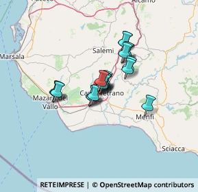 Mappa Via Natalino Sapegno - dir. Nord-Ovest, 91022 Castelvetrano TP, Italia (9.344)