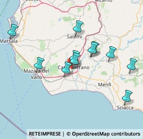 Mappa Via Natalino Sapegno - dir. Nord-Ovest, 91022 Castelvetrano TP, Italia (15.84636)