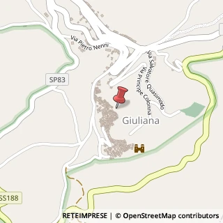 Mappa Via palermo 8, 90030 Giuliana, Palermo (Sicilia)
