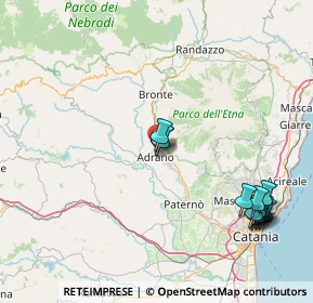 Mappa Via Santangelo, 95031 Adrano CT, Italia (21.65214)