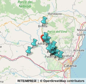 Mappa Via Santangelo, 95031 Adrano CT, Italia (10.84933)