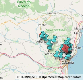 Mappa Via Santangelo, 95031 Adrano CT, Italia (18.033)