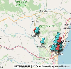 Mappa Via Santangelo, 95031 Adrano CT, Italia (21.1955)