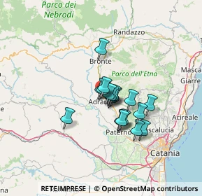 Mappa Via Santangelo, 95031 Adrano CT, Italia (9.70889)