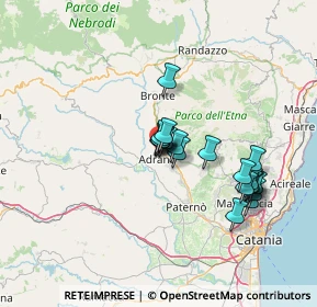 Mappa Via Santangelo, 95031 Adrano CT, Italia (12.8745)