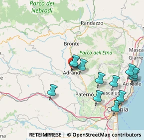 Mappa Via Santangelo, 95031 Adrano CT, Italia (18.96083)