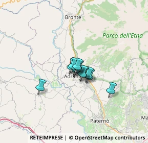 Mappa Via Santangelo, 95031 Adrano CT, Italia (3.41167)