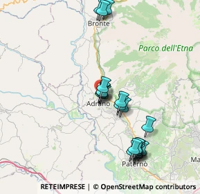 Mappa Via Santangelo, 95031 Adrano CT, Italia (8.567)