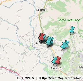 Mappa Via Santangelo, 95031 Adrano CT, Italia (5.065)