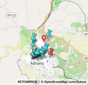 Mappa Via Santangelo, 95031 Adrano CT, Italia (0.817)