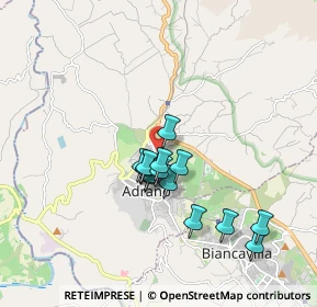 Mappa Via Santangelo, 95031 Adrano CT, Italia (1.62071)