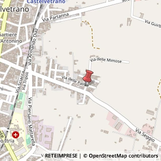 Mappa Via delle Mimose, 3, 91022 Castelvetrano, Trapani (Sicilia)