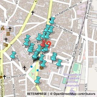 Mappa Via Urbano Rattazzi, 91022 Castelvetrano TP, Italia (0.09643)