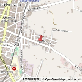 Mappa Via Seggio, 72, 91022 Castelvetrano, Trapani (Sicilia)