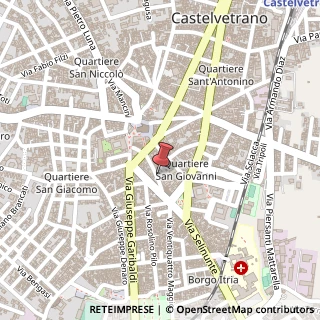 Mappa Via Piave, 35, 91022 Castelvetrano, Trapani (Sicilia)