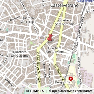 Mappa Via Bonsignore, 3, 91022 Castelvetrano, Trapani (Sicilia)