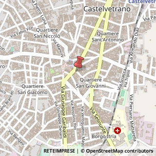 Mappa Via Bonsignore, 8, 91022 Castelvetrano, Trapani (Sicilia)