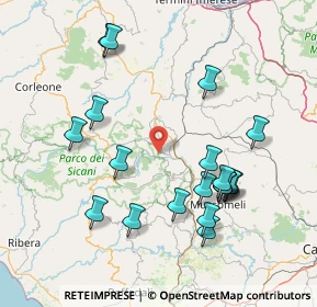 Mappa Salita Fondaco, 90030 Castronovo di Sicilia PA, Italia (18.222)