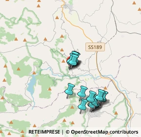 Mappa Via Mastrangelo, 90030 Castronovo di Sicilia PA, Italia (3.6765)