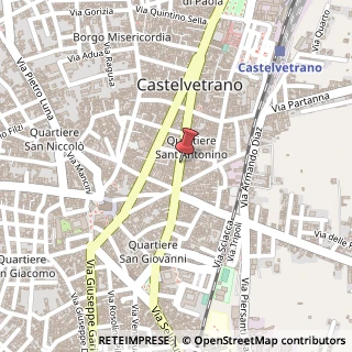 Mappa Via Fr? Serafino Mannone, 36, 91022 Castelvetrano TP, Italia, 91022 Castelvetrano, Trapani (Sicilia)