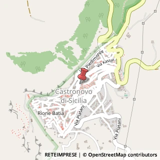 Mappa Via Industria, 12, 90030 Castronovo di Sicilia, Palermo (Sicilia)
