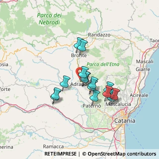 Mappa SS 284, 95031 Adrano CT, Italia (12.112)