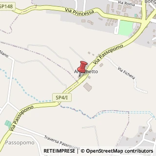 Mappa Via Passo Pomo, 110, 95010 Santa Venerina, Catania (Sicilia)